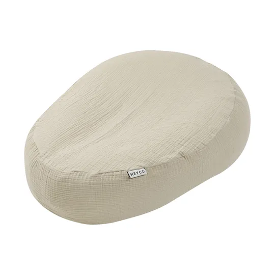 Meyco Baby Uni Relaxhoes Voedingskussen - Pre-Washed Hydrofiel 