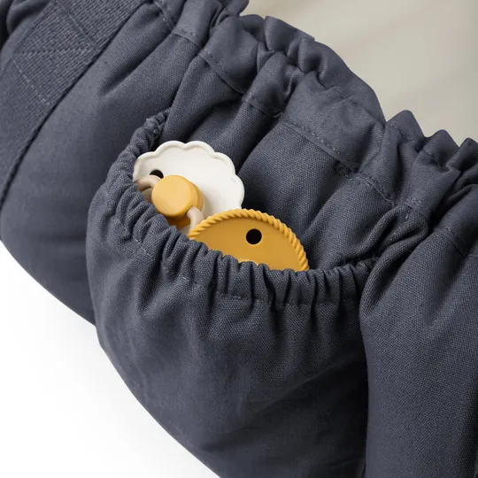 Sebra 3‑in‑1 Baby Nest – Blue