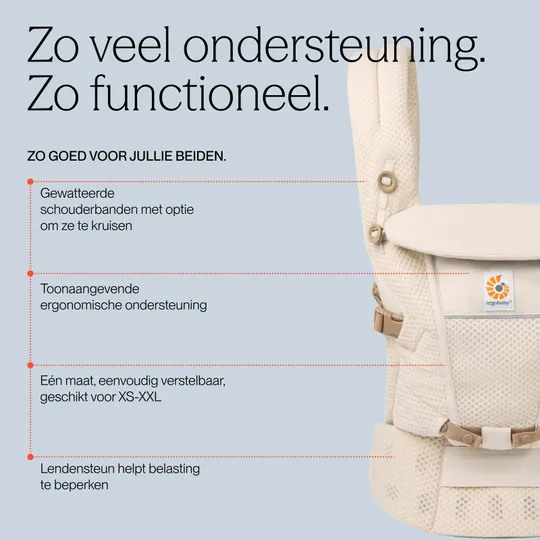 Ergobaby Soft Flex Mesh Draagzak