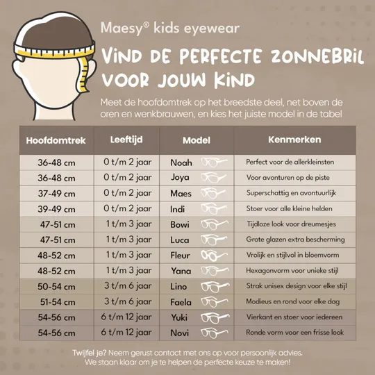 Maesy Zonnebril - Indi - 0 t/m 2 jaar