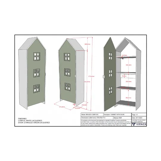 Vipack Casami Bruges Kast