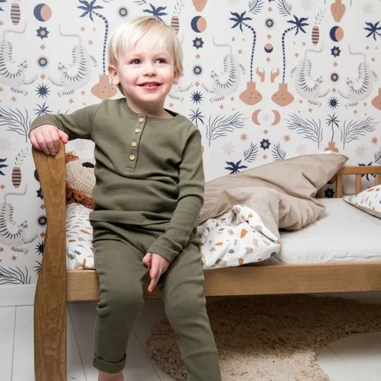Witlof For Kids Flower Powder Dekbedovertrek