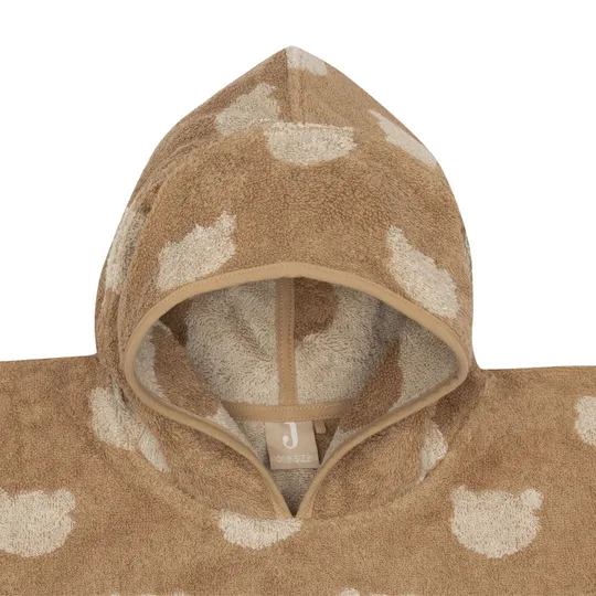 Jollein Jacquard Badponcho - 2-zijdig - Badstof