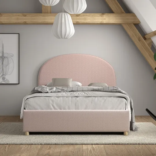 Vipack Moon Storage Bed - 140 x 200 cm