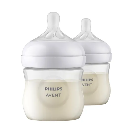 Philips Avent Natural Fles - 125 ml - 2 Stuks