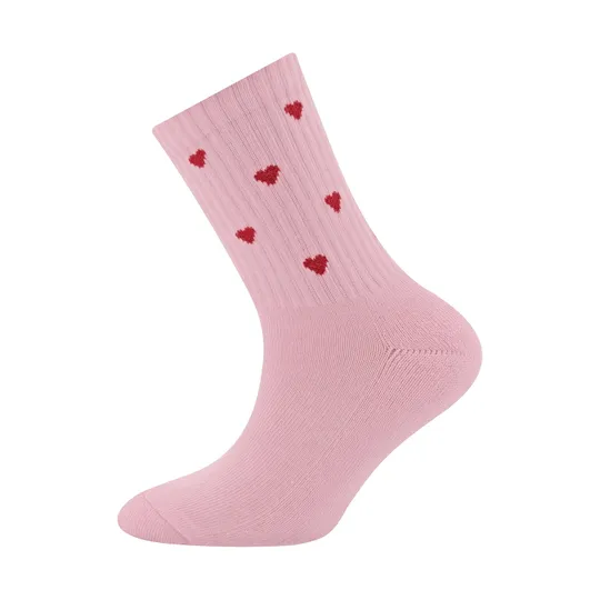 Ewers Sokken - 3-pack Hartjes/Rib