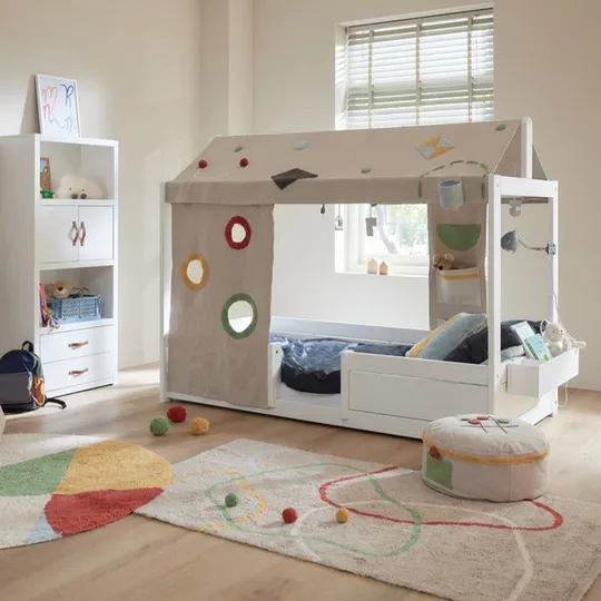 LIFETIME Bed Met Dakframe - 4-in-1 Bed - Premium