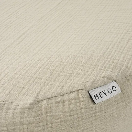 Meyco Baby Uni Relaxhoes Voedingskussen - Pre-Washed Hydrofiel 