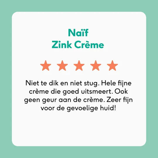 Naïf Billencrème Met Zinkoxide