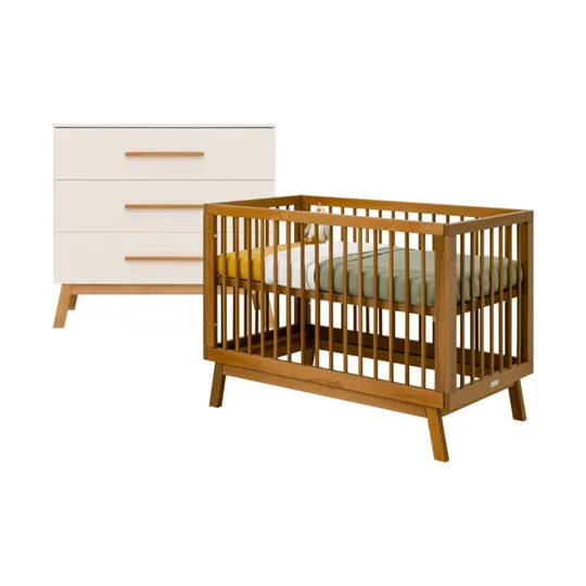 Bopita Kaleo Babykamer - Dune / Rose Wood
