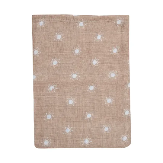 Jollein Pointelle / Sun Hydrofiel Washandje Biscuit 2 Stuks