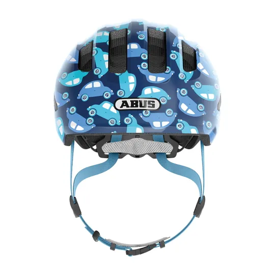 Abus Smiley 3.0 LED Helm Blue Car