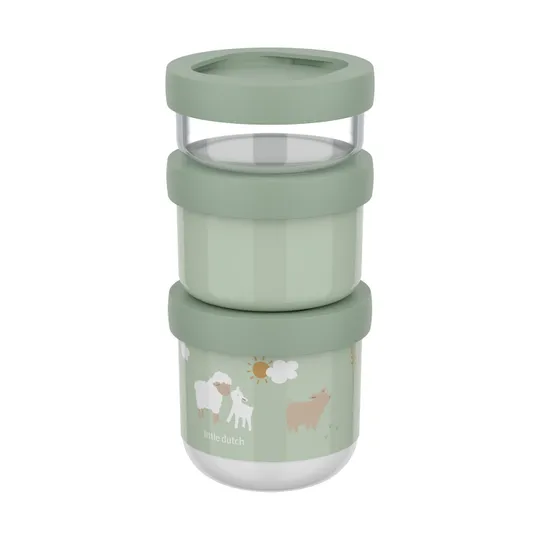 Mepal Snackbox Stack Mio - 3-Delig