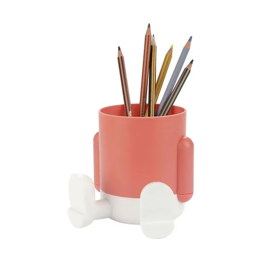 Balvi Mr. Sitty Pennenhouder – Rood/Wit 