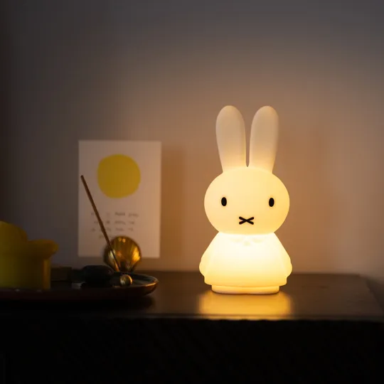 Mr Maria Nijntje Schijnt Lamp - 22 cm - Wit