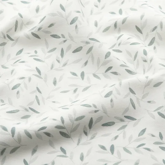 Cam Cam Copenhagen Green Leaves Dekbedovertrek 140 x 200 cm