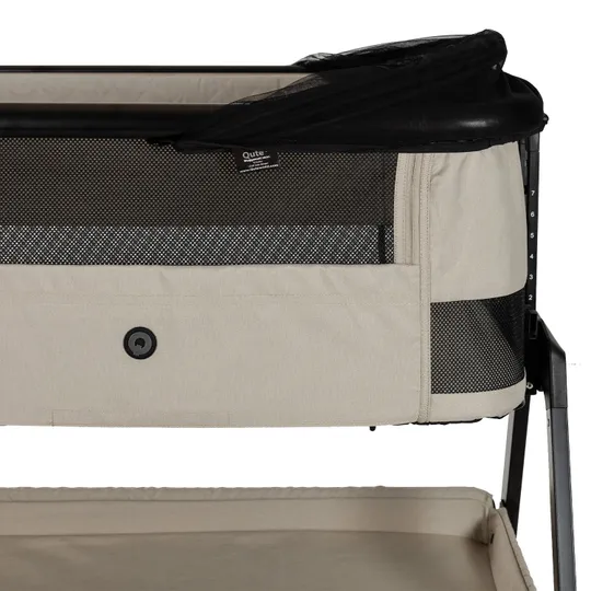 Qute Q-Breez Side Sleeper Muggennet - Zwart