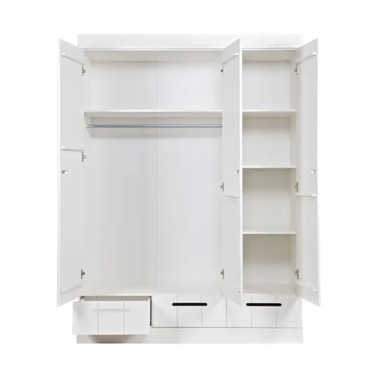 Woood Connect Kast 3-Deurs Met Lade