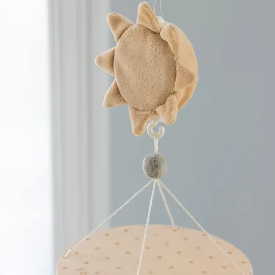 Sebra Babymobiel Met Spiegel en Muziek - Woodland