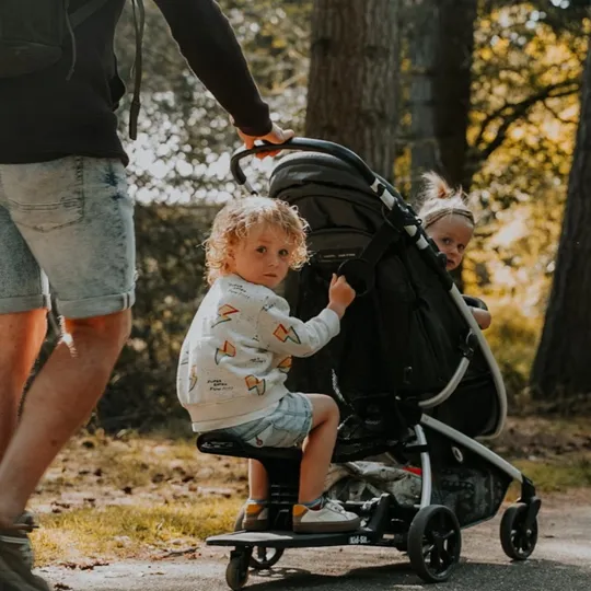 EVE Kids Kid-Sit Solid Meerijdplankje Black