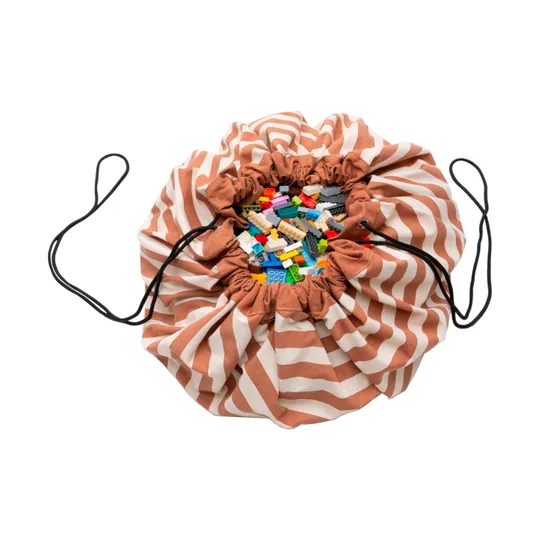 Play & Go Stripes Speelzak - Brown