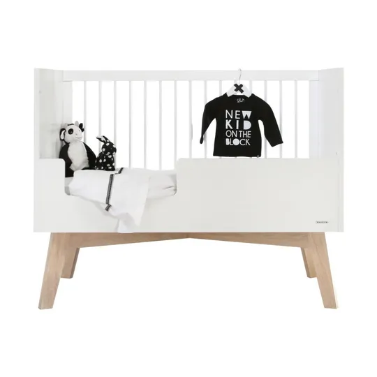 Kidsmill Sixties Babykamer Wit Mat / Naturel