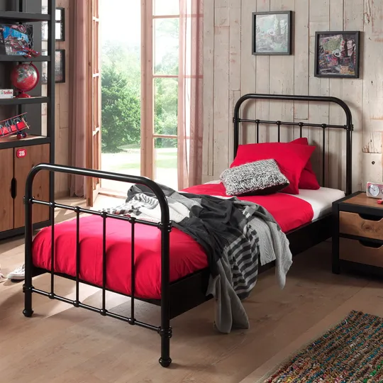Vipack New York Bed Metaal 90 x 200 cm