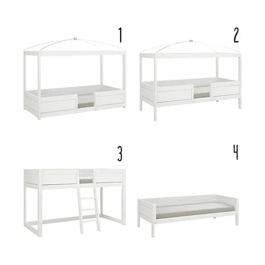 LIFETIME Kidsrooms 4 in 1 Bedcombinatie