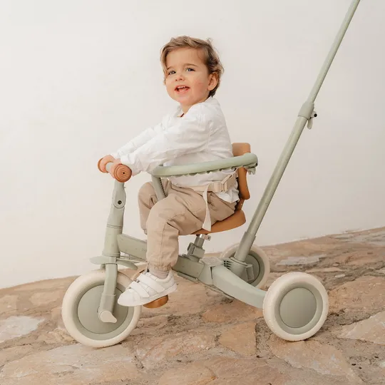 Little Dutch 4-in-1 Driewieler - Green Leaf 