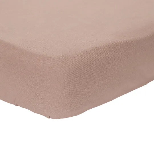 Little Dutch Hoeslaken Junior Pure - 70 x 140 / 150 cm - Pink Blush