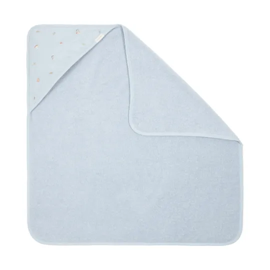 Little Dutch Badcape - Baby Blue - 75x75 cm