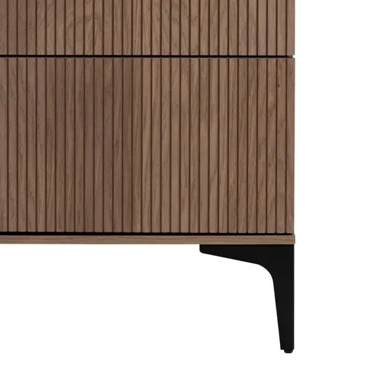 Kidsmill Levi Babykamer Incl. Rechte Potenset Walnoot