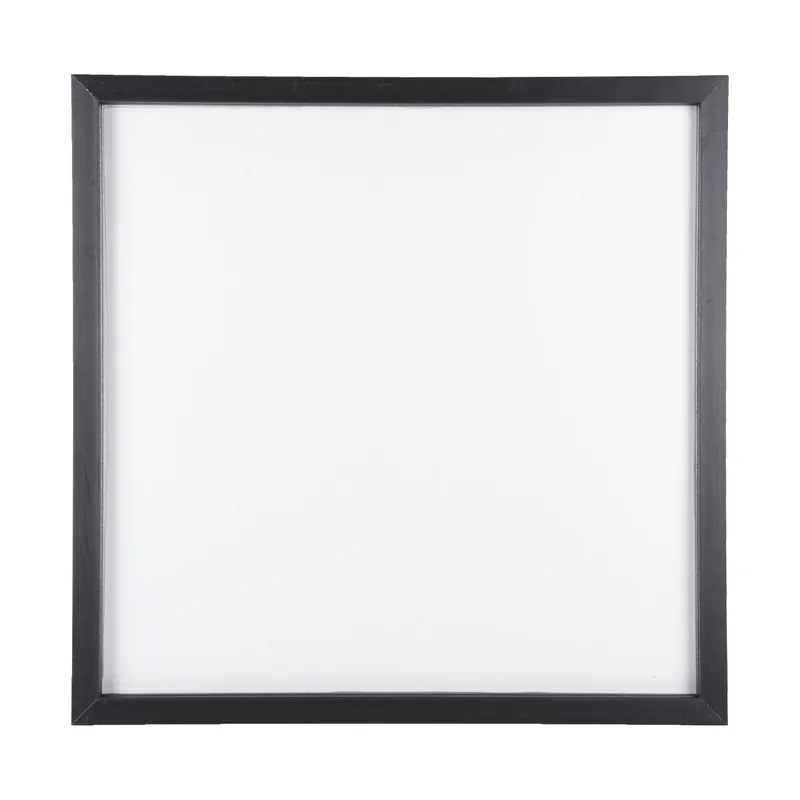 Present Time Photo Art Glas Lion - Zwart / Wit