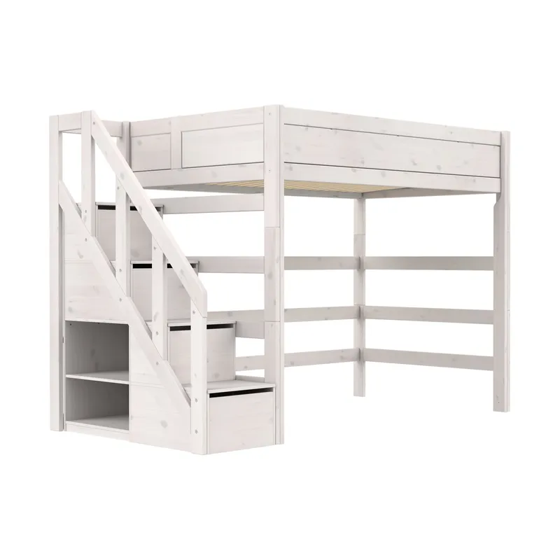 Life Time Hoogslaper Premium - 177 cm - 120 cm - Met Trapkast