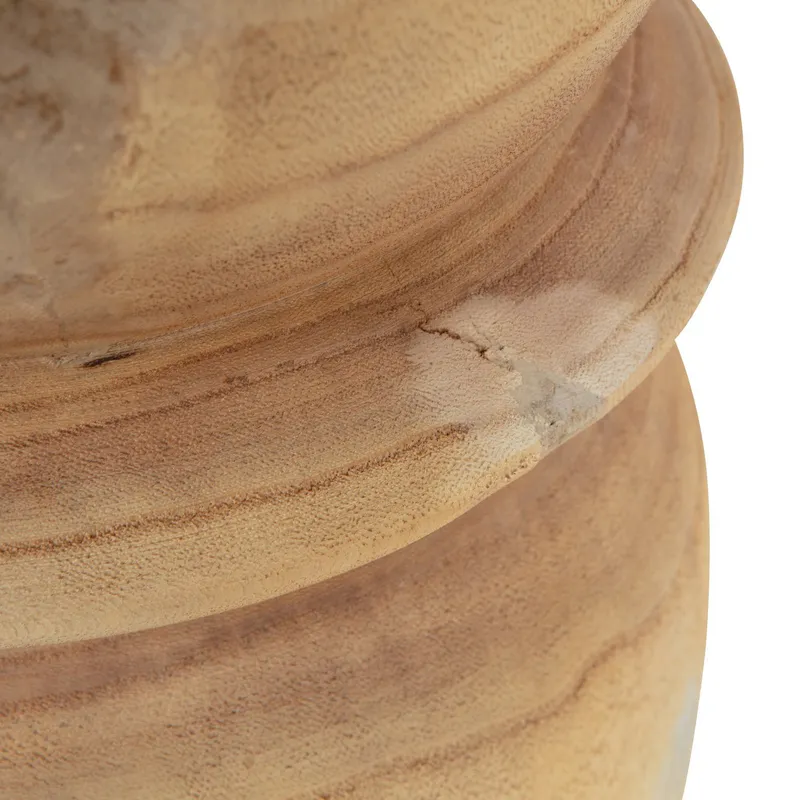 Woood Bikkel Kruk - Hout - Naturel