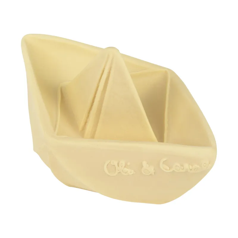 Oli & Carol Bad- en Bijtspeeltje Origami Boot