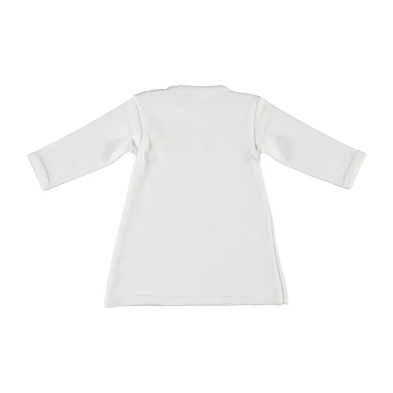 Klein Baby Jurkje - Natural White