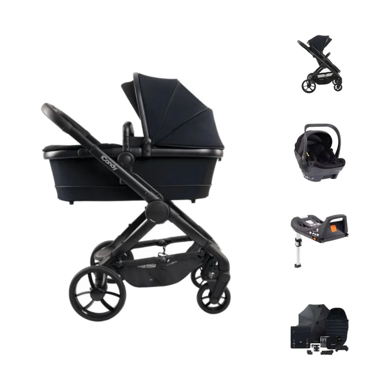 iCandy Peach 7 Kinderwagen 3-in-1 - Inclusief Bundel en Cocoon