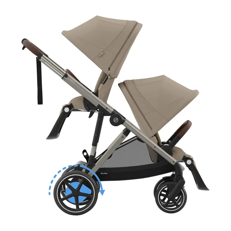 Cybex E-Gazelle S Twin Kinderwagen