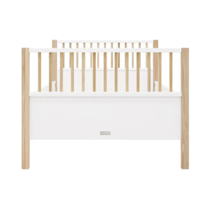 Bopita Mika Bed Wit / Eiken 90 x 200 cm