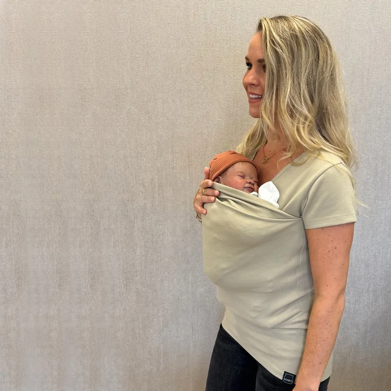 Womboo Buidelshirt Vrouw - Taupe