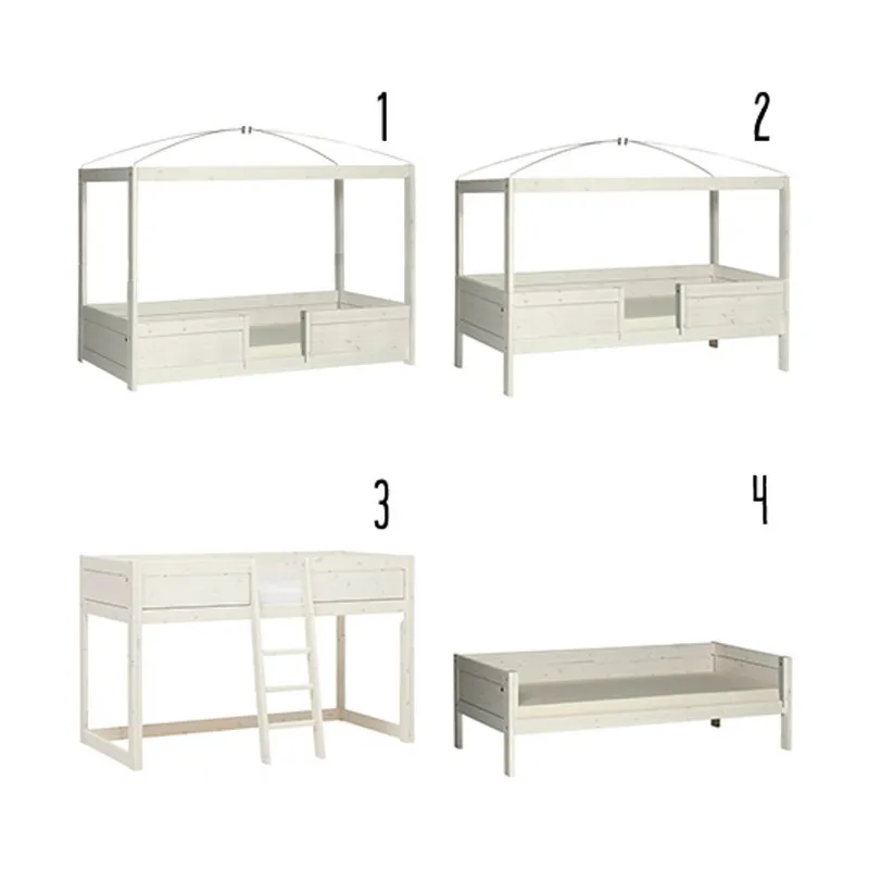 LIFETIME Kidsrooms 4 in 1 Bedcombinatie