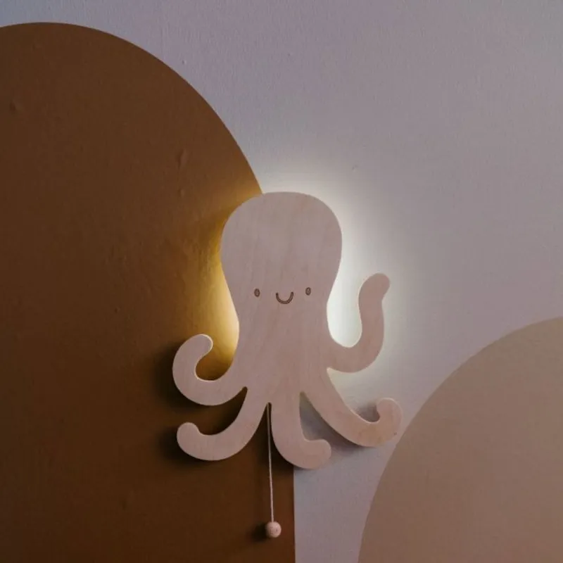 Baby's Only Wonder Wandlamp Inktvis
