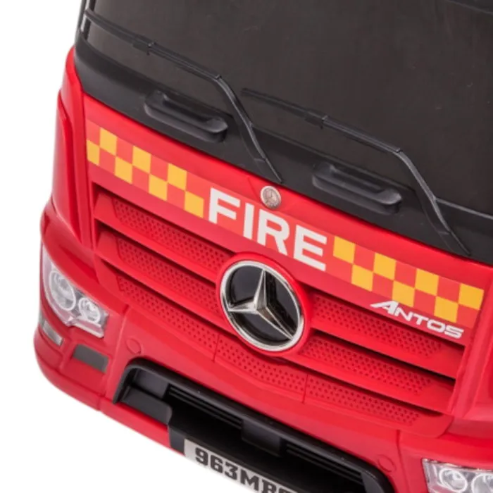 Puck Loopauto - Mercedes Brandweerauto - Rood