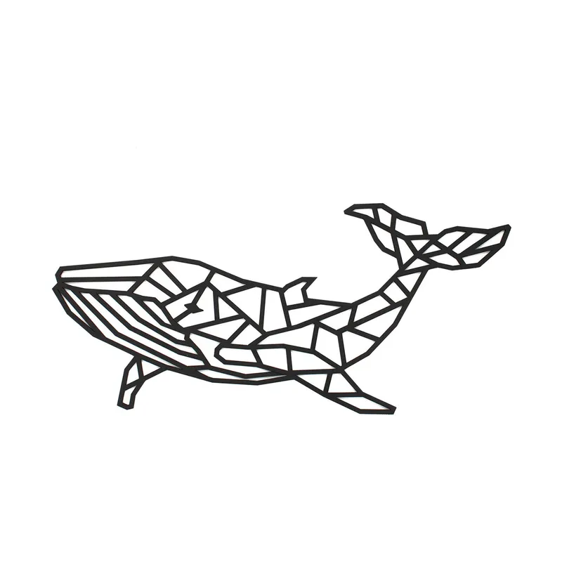 Casa Sentir Walvis Wanddecoratie - Medium