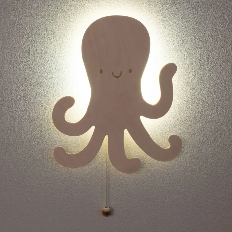 Baby's Only Wonder Wandlamp Inktvis
