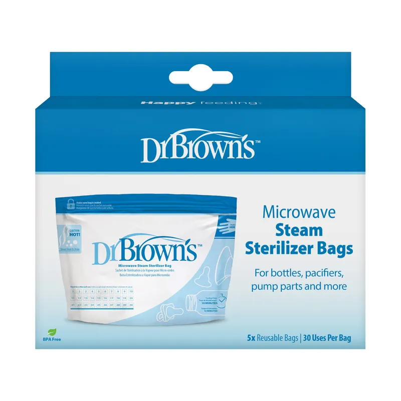 Dr. Brown's Magnetron Sterilisatiezakjes 5 Stuks