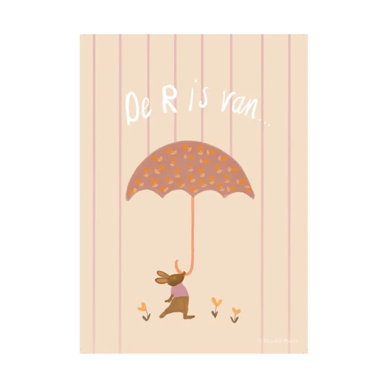 Studio Pieni Alfabet Poster A4