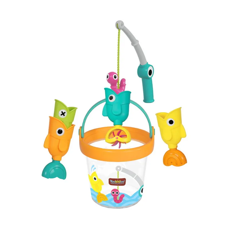 Yookidoo Badspeelgoed - Catch ‘N’ Sprinkle Fishing Set + Emmer
