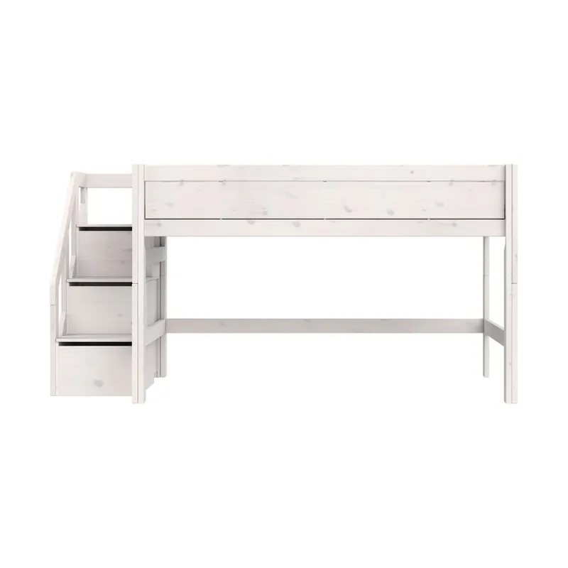 Life Time Halfhoogslaper Deluxe - 120 cm - Met Trapkast